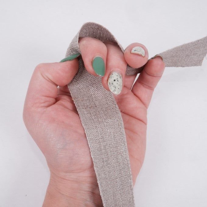 JUDY - Heavy Duty Woven Webbing Tape - Trim - Natur - 1958G