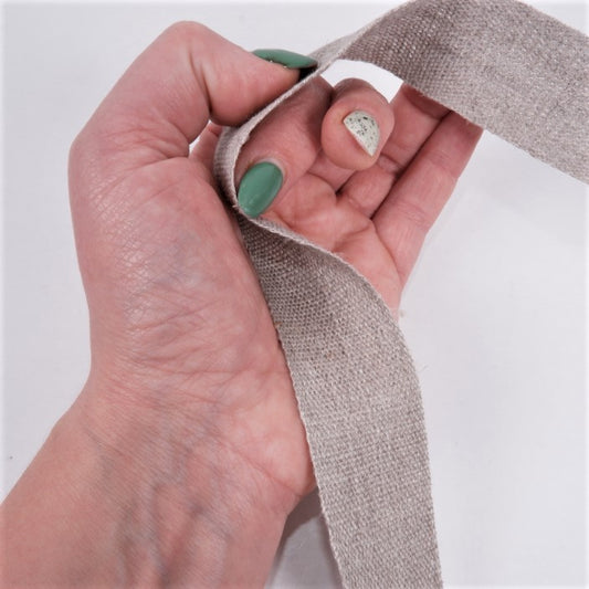JUDY - Heavy Duty Woven Webbing Tape - Trim - Natur - 1958G