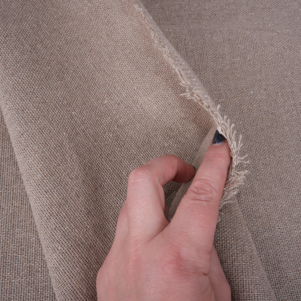 Extra heavy - Dense - natural linen fabric - regular - 8837R