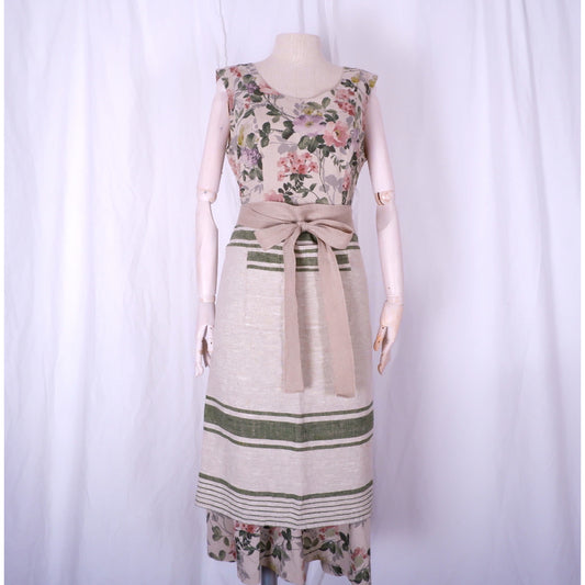 Natural - Village green - Waist apron