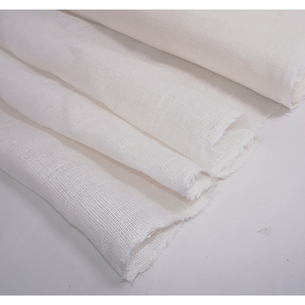 Extra heavy Sheer linen fabric -  offwhite - regular - 991SH
