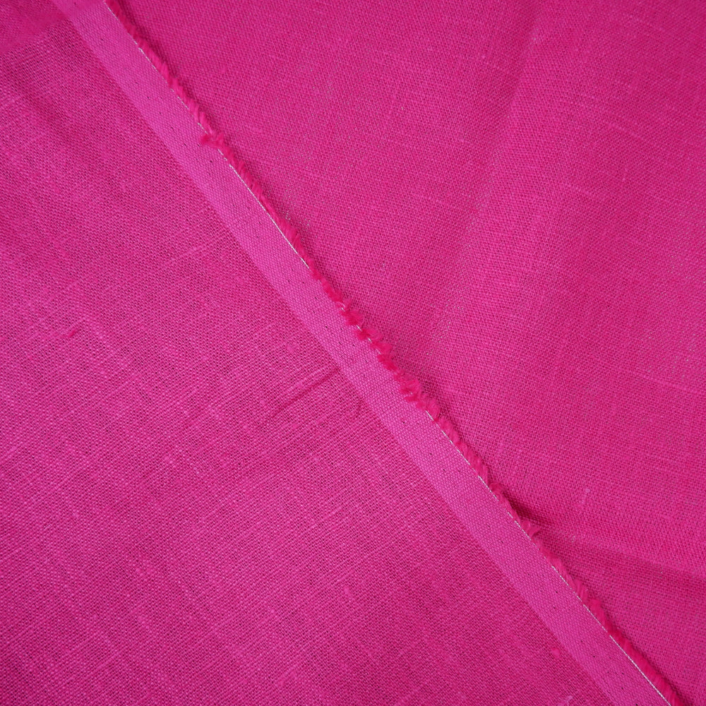 Magenta - Heavy linen fabric - Regular - T008H
