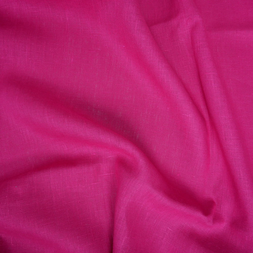 Magenta - Heavy linen fabric - Regular - T008H