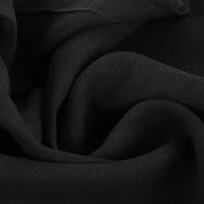 120gsm black - linen fabric - 360L