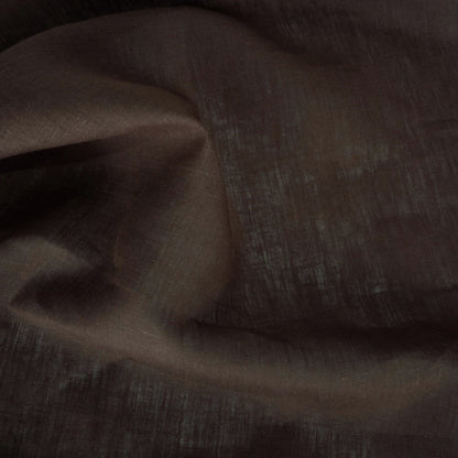 Brown - wide linen fabric -  180gsm - 707R