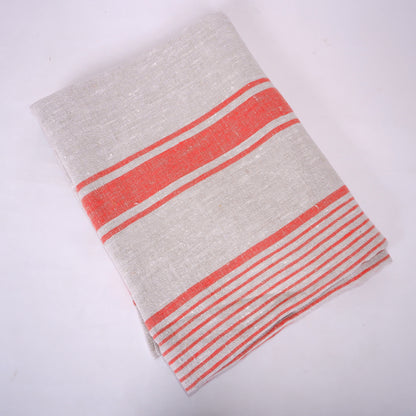 Village green- linen blanket