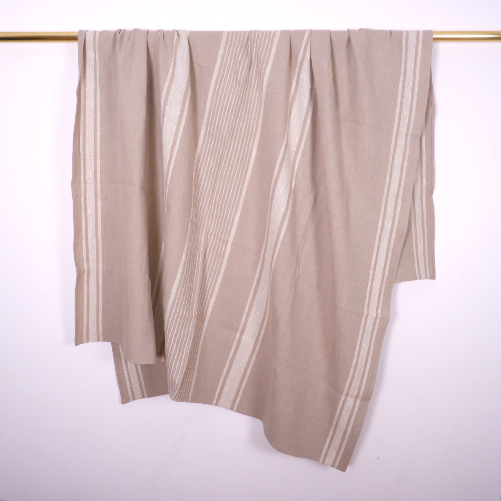 Village green- linen blanket