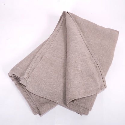 Natural linen - single bed sheet