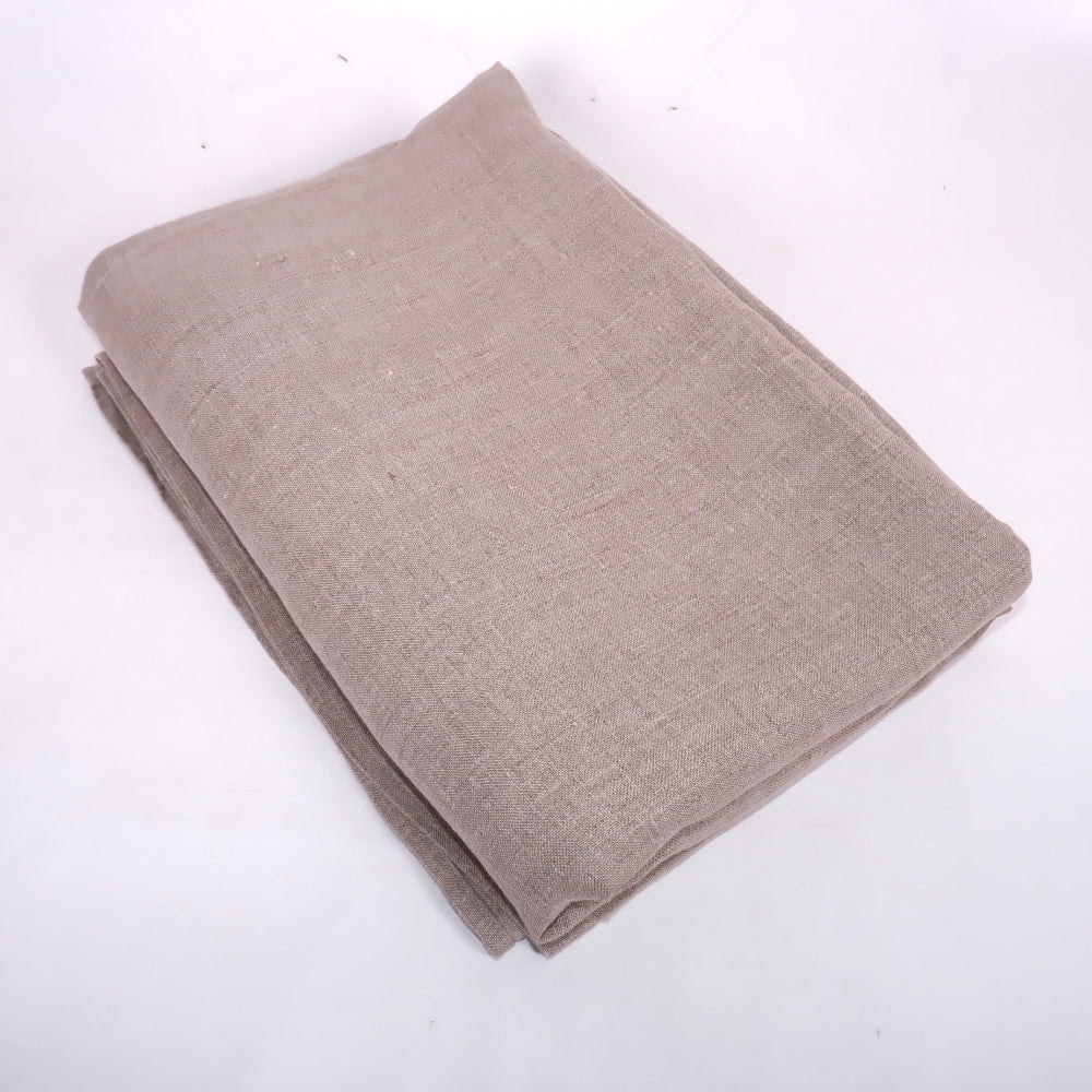 Natural linen - single bed sheet
