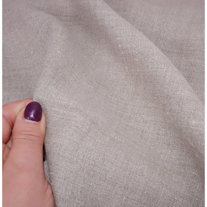 Natural linen - single bed sheet