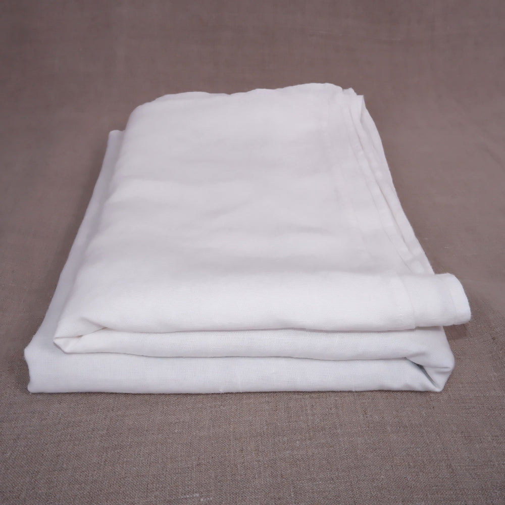 Offwhite linen - bed sheet