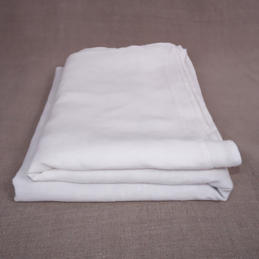 Offwhite linen - bed sheet