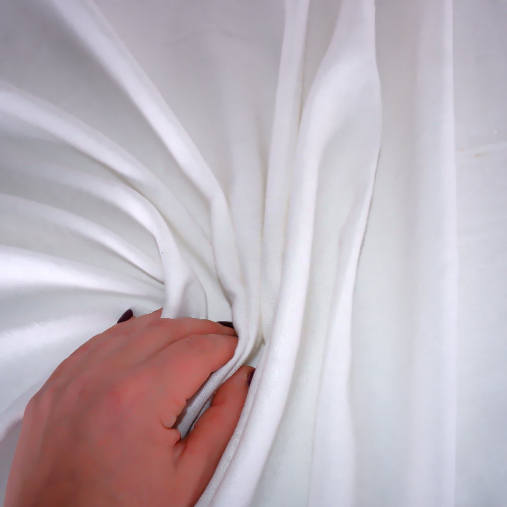 Offwhite linen - bed sheet