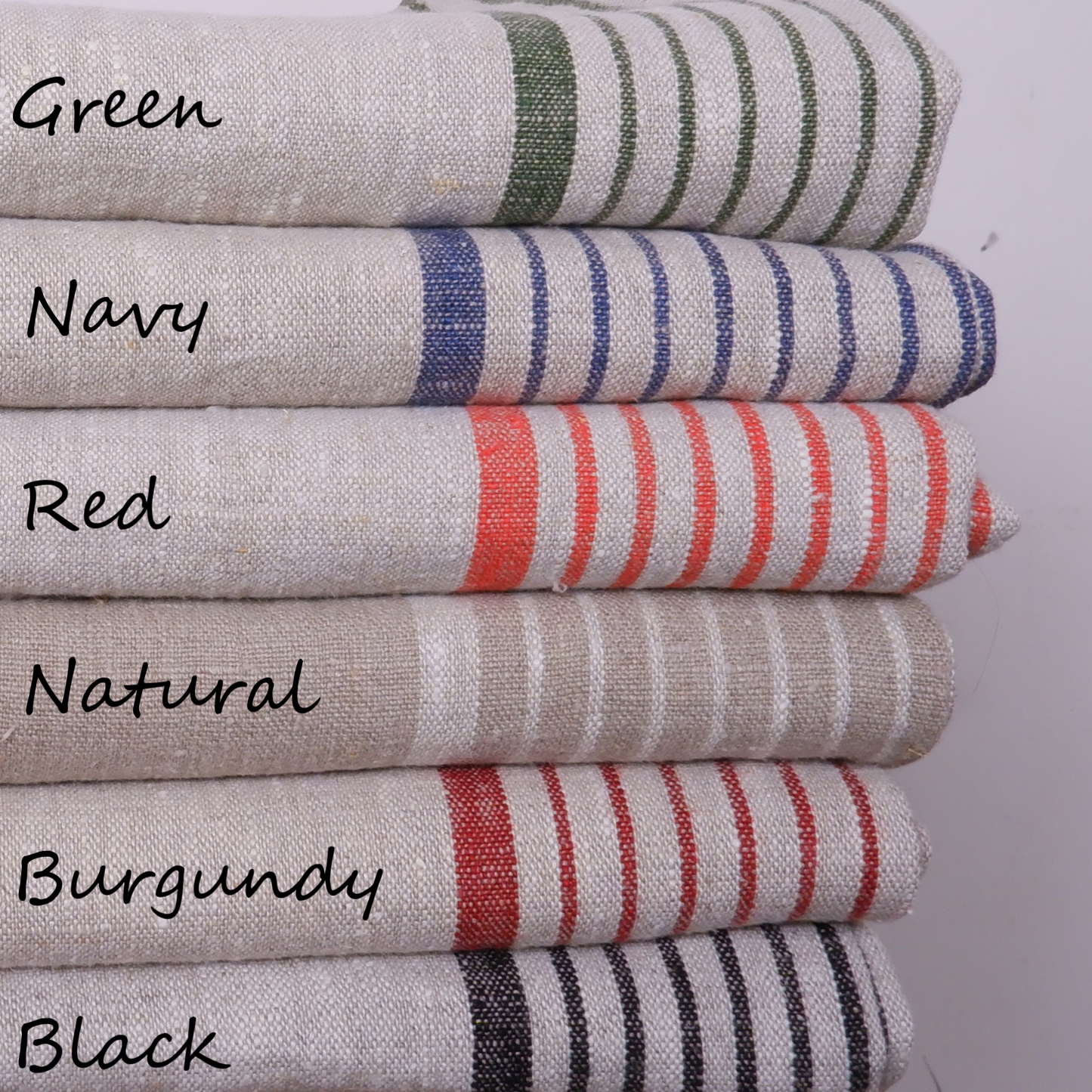 Multistripes - linen toaster cover