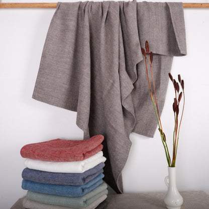 Herringbone - multicolor - linen towels