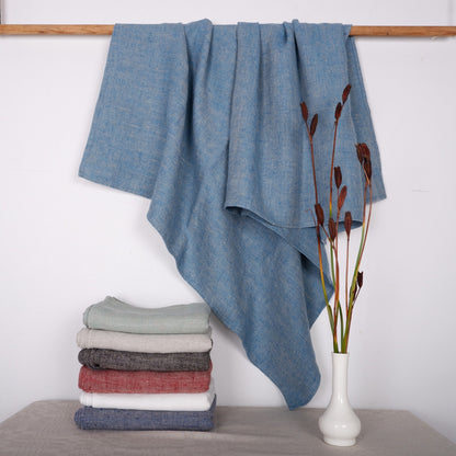 Herringbone - multicolor - linen towels