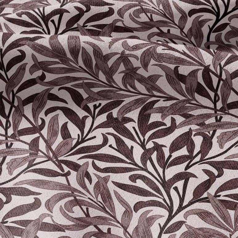 William Morris Willow Bough blue 100% LINEN Fabric - British linen floral upholstery home textile Victorian fabrics 3198