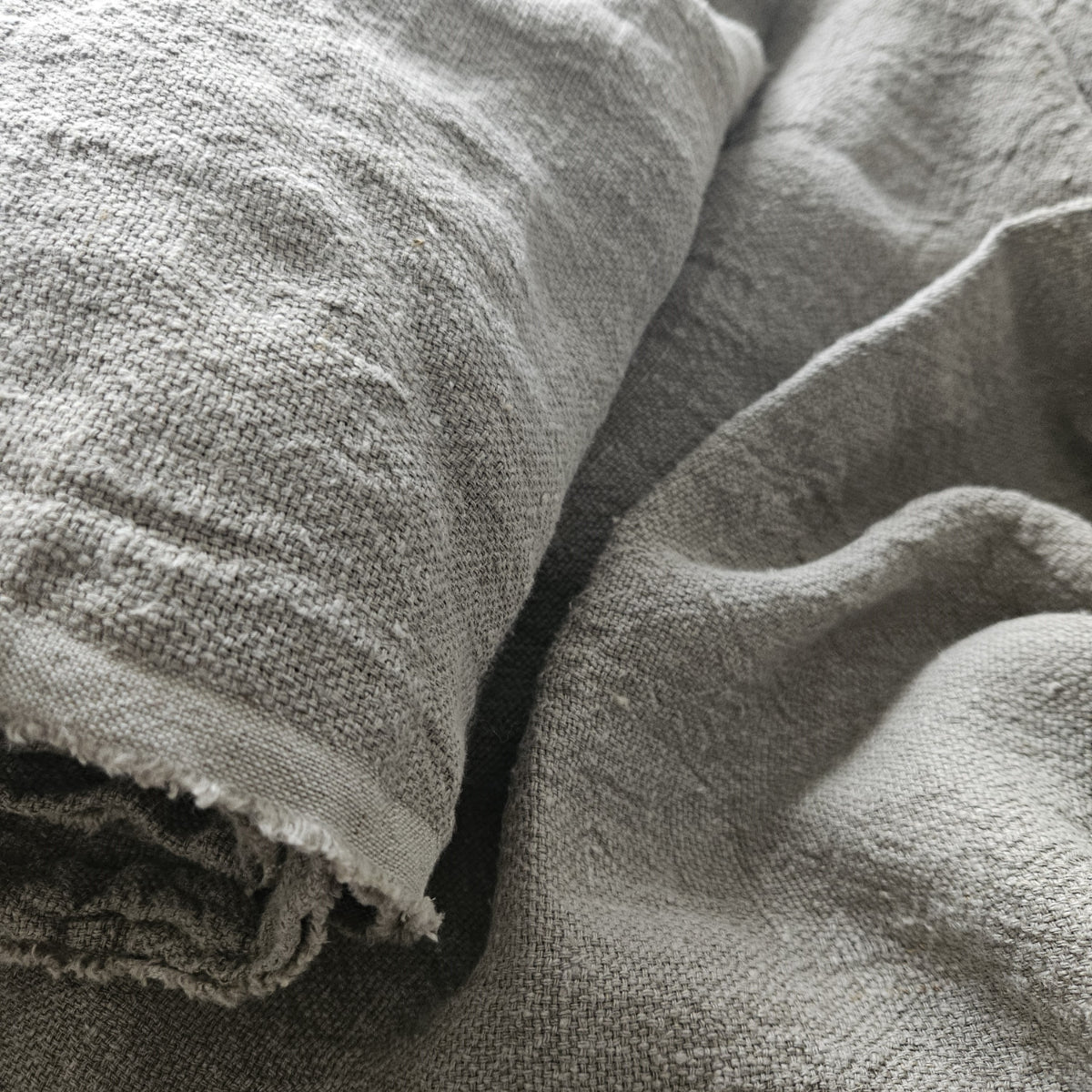 Extra heavy natural linen fabrics