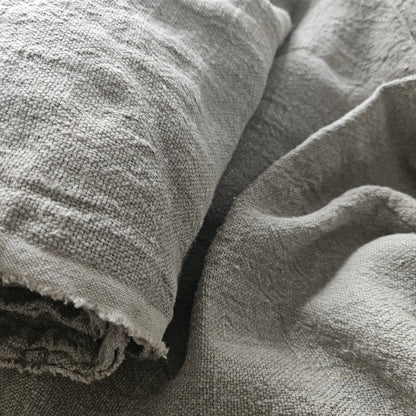 Extra heavy natural linen fabrics