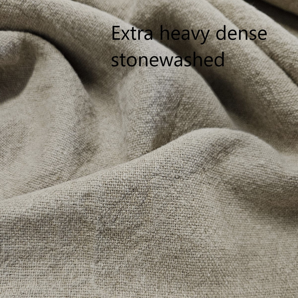 Extra heavy natural linen fabrics