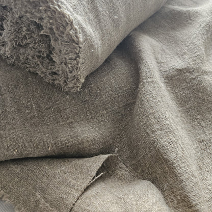 Extra heavy natural linen fabrics