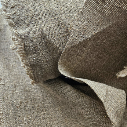 Extra heavy natural linen fabrics