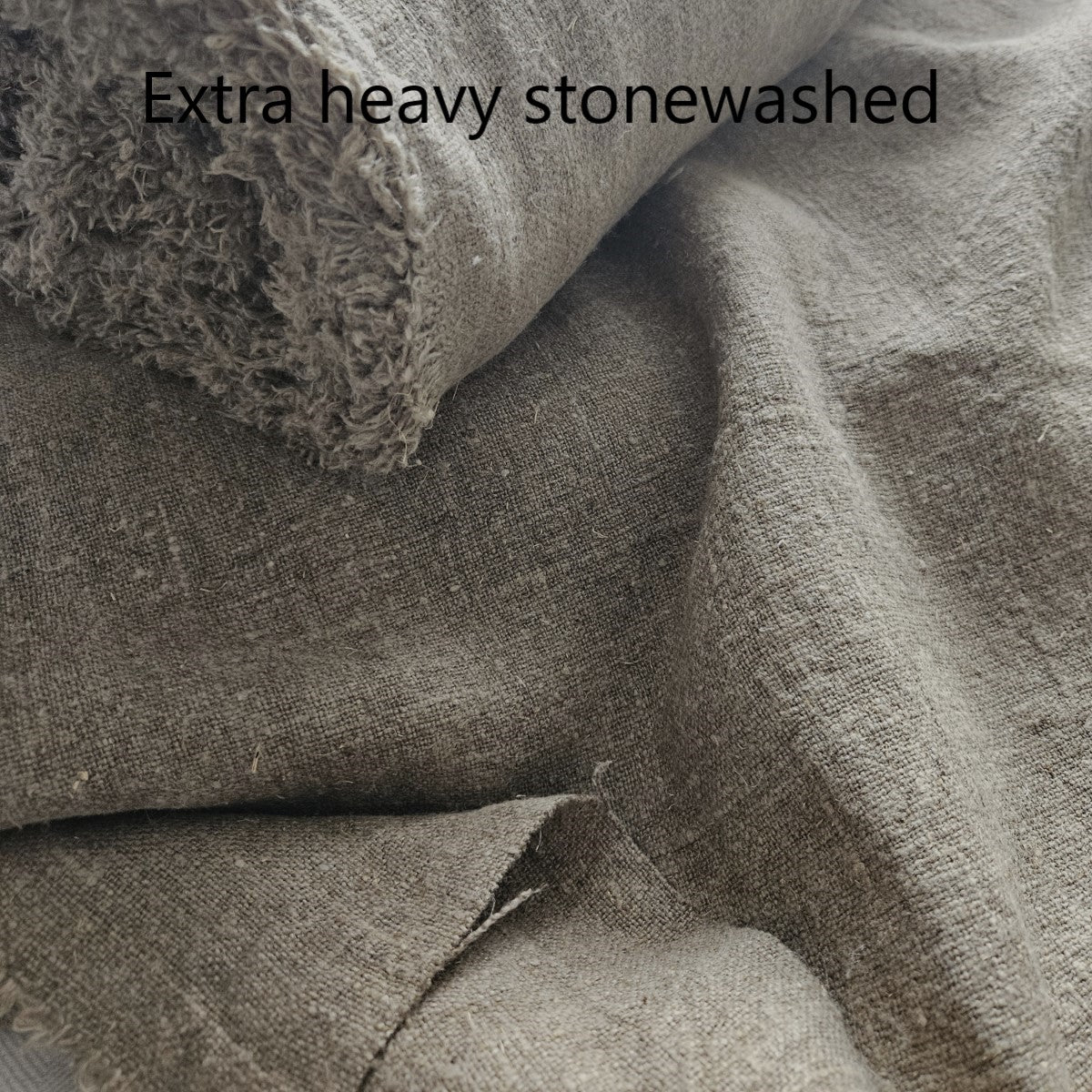 Extra heavy natural linen fabrics