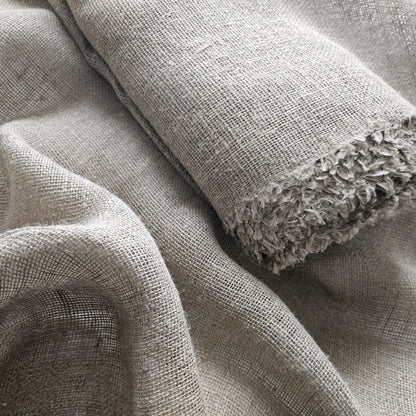 Extra heavy natural linen fabrics