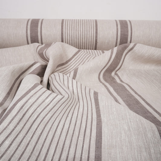 Village gray - linen fabric - 237H