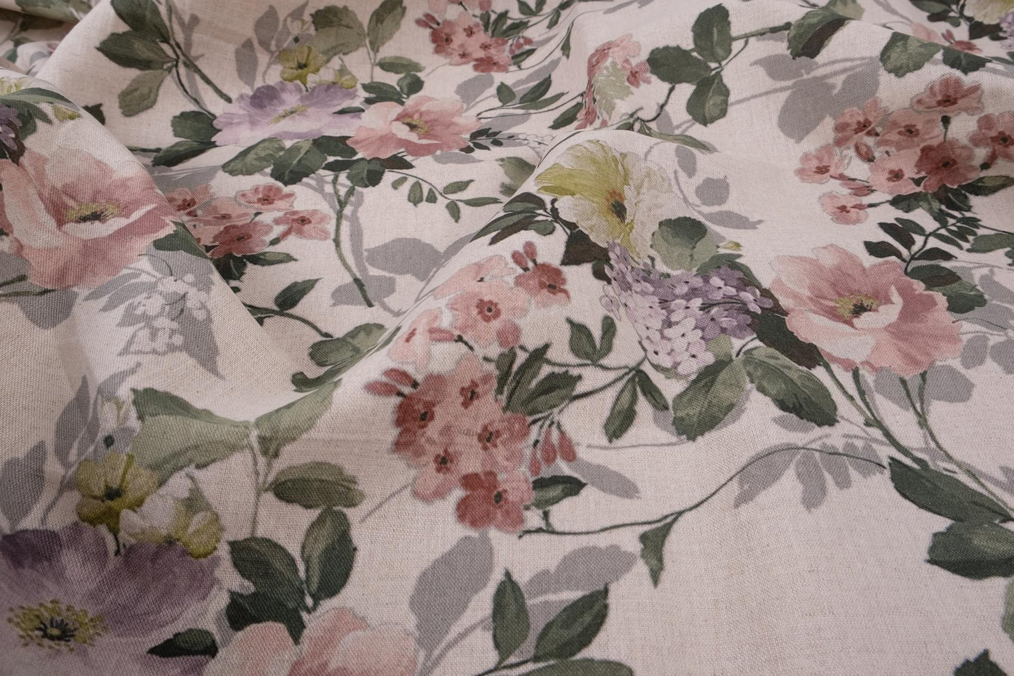 Floral print ecru - 120LP