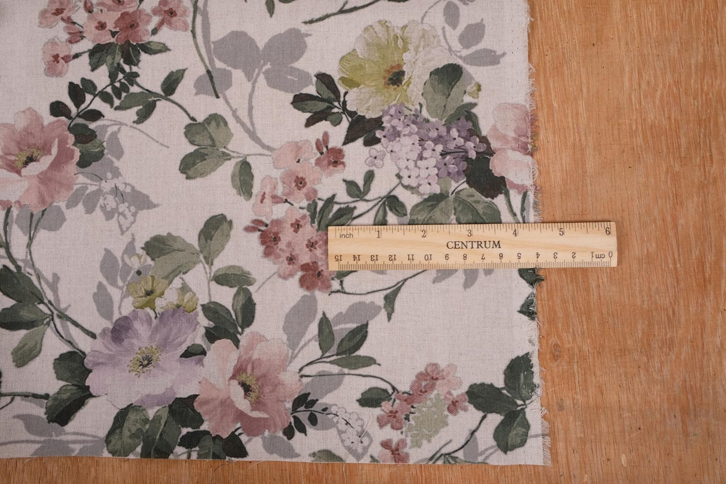 Floral print ecru - 120LP