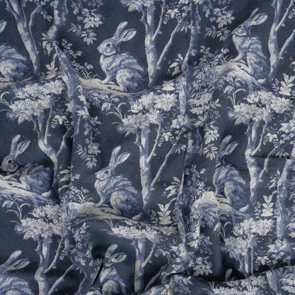 Bunny - Printed linen fabric - LL351P