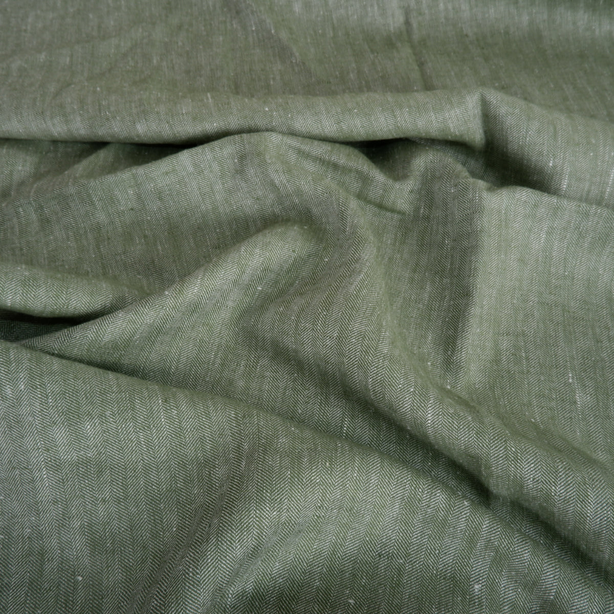 Linen fabric - Herringbone