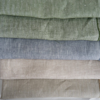 Linen fabric - Herringbone
