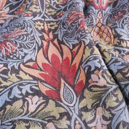 William Morris - Colourful - Printed linen fabric