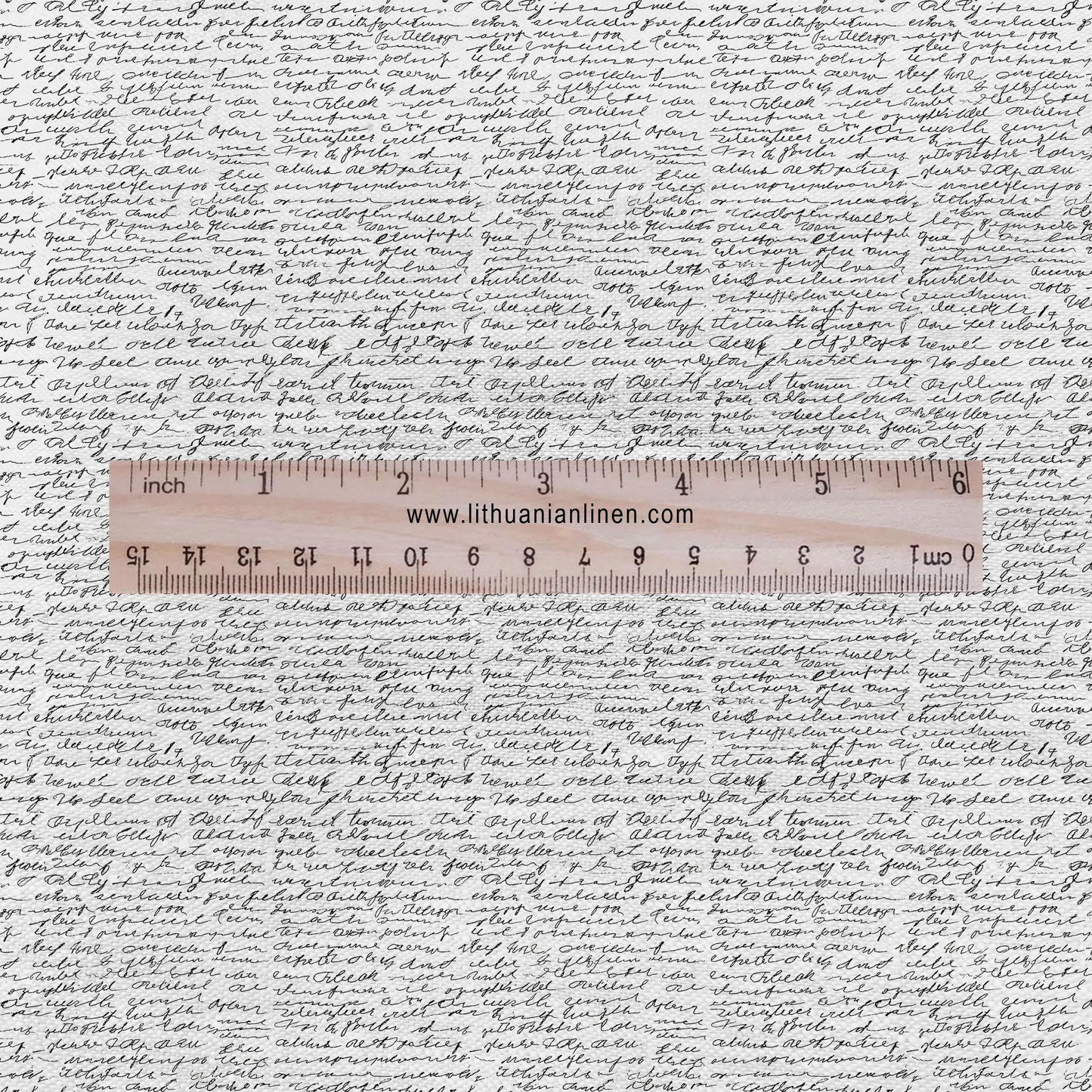 100% LINEN Fabric Abstract Handwritten print - modern contemporary print on linen fabric upholstery dress making curtains