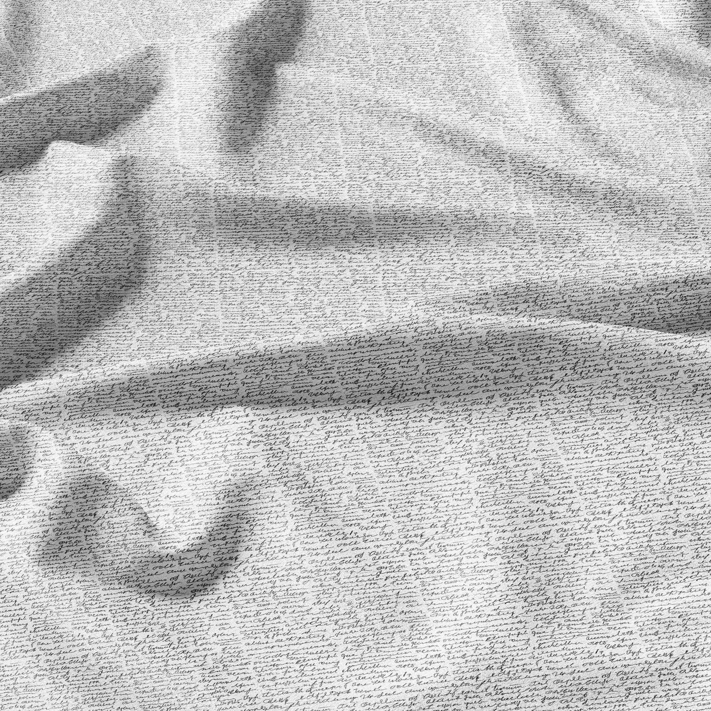100% LINEN Fabric Abstract Handwritten print - modern contemporary print on linen fabric upholstery dress making curtains