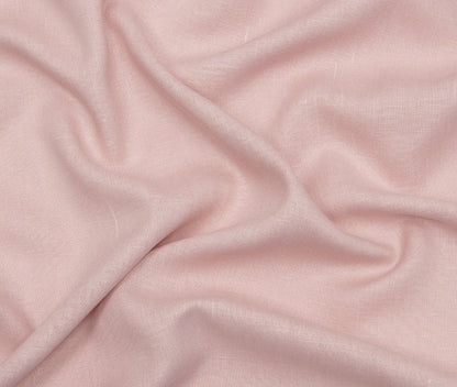 100% linen fabric Medium weight 180gsm  Prewashed .Pale pink. for crafting, table linen, tablecloth, napkins, jackets etc