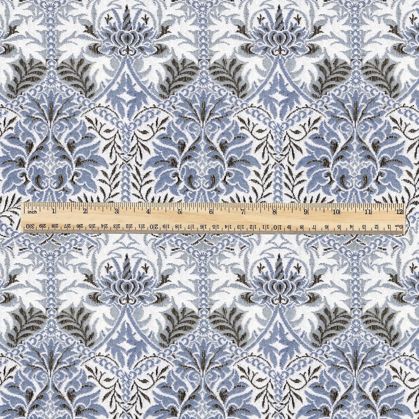 William Morris Honeycomb blue print 100% LINEN Fabric - British linen floral upholstery home textile Victorian fabrics 3218
