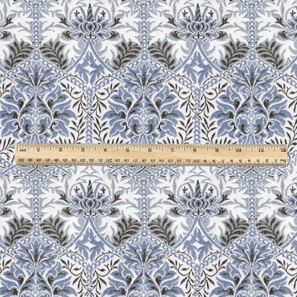 William Morris Honeycomb blue print 100% LINEN Fabric - British linen floral upholstery home textile Victorian fabrics 3218