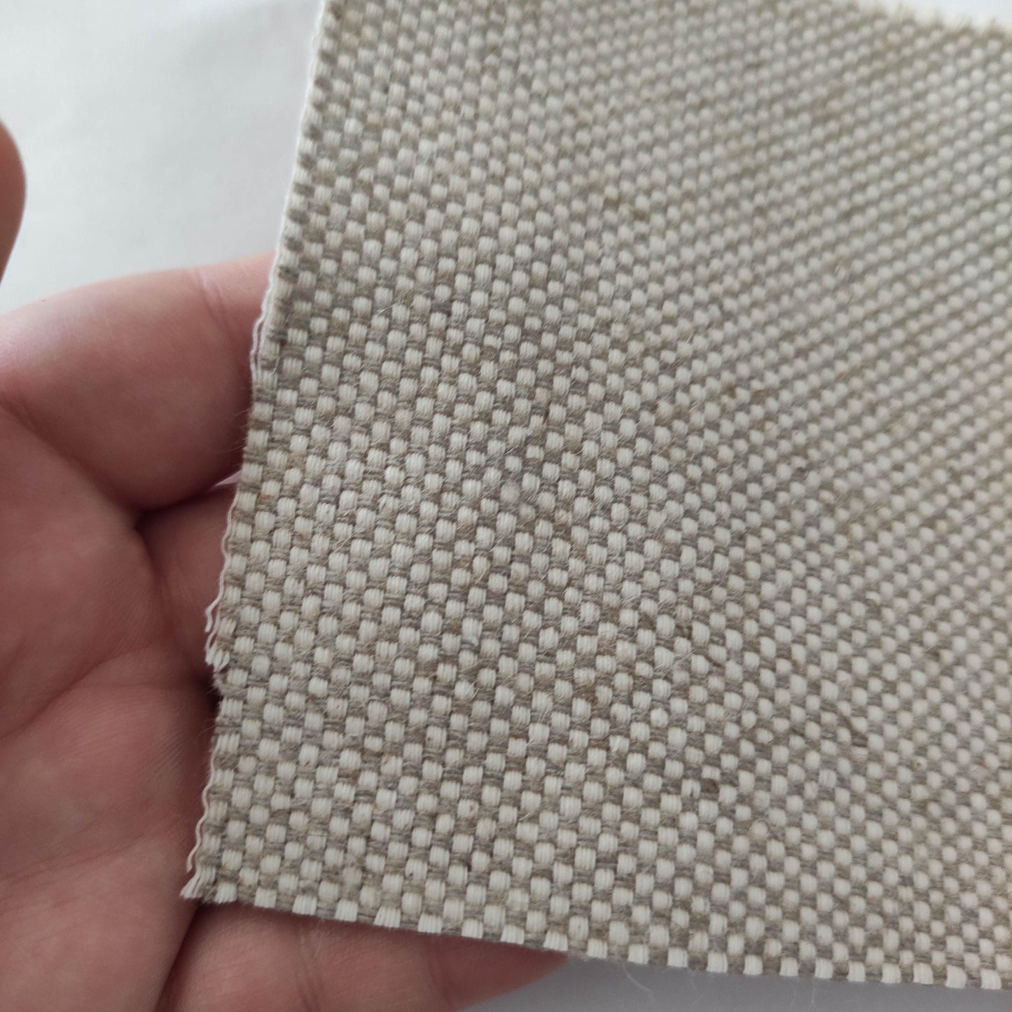 Upholstery fabric 100% LINEN undyed 480gsm 12oz ULTRA HEAVY - Antique French Nubby Rustic Pure Linen Upholstery Fabric Canvas Old Farmhouse