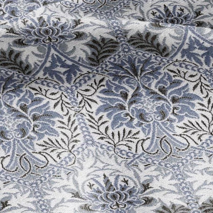 William Morris Honeycomb blue print 100% LINEN Fabric - British linen floral upholstery home textile Victorian fabrics 3218