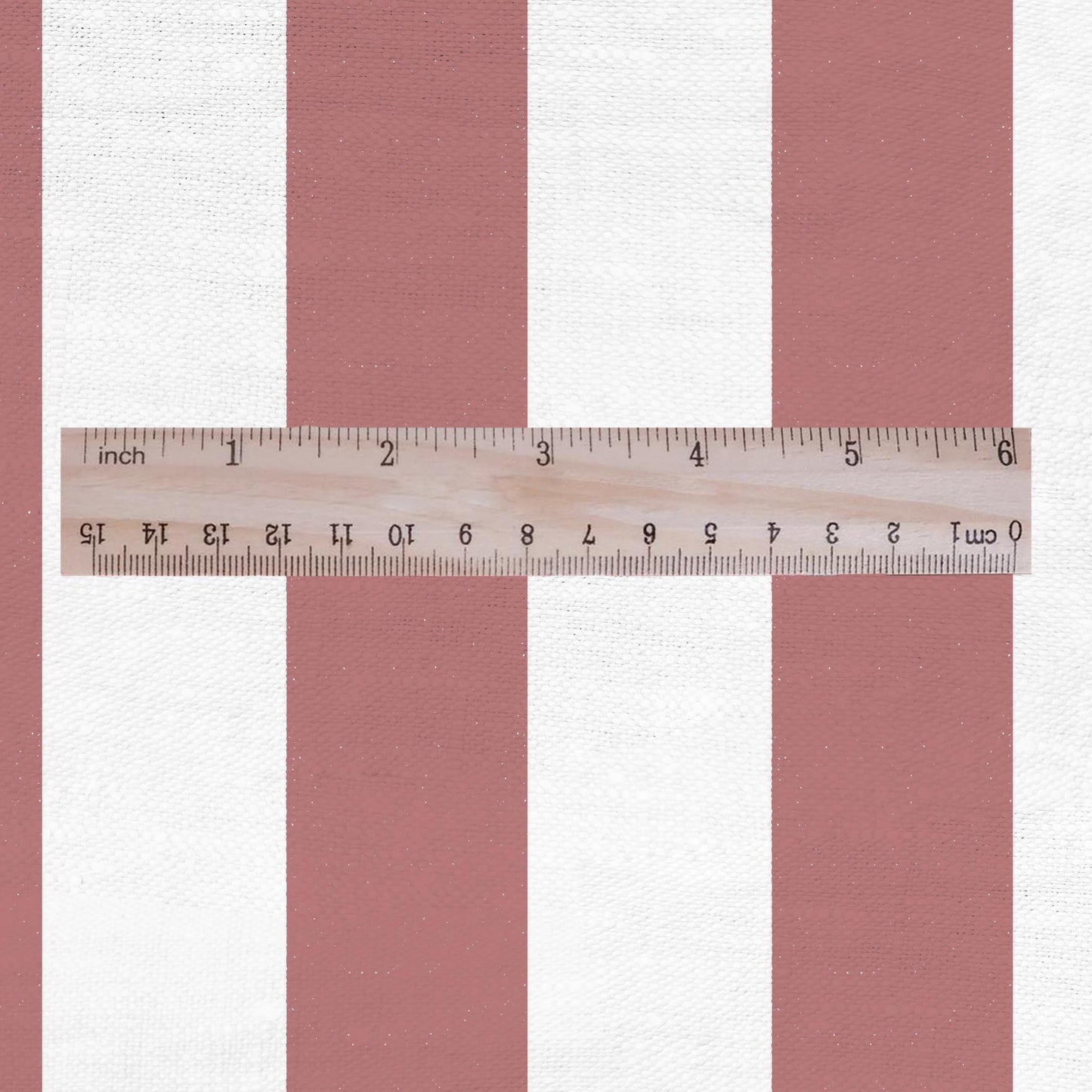 100% LINEN Fabric Maxi striped Old rose white Avignon - french linen floral upholstery home textile Victorian fabrics 3323