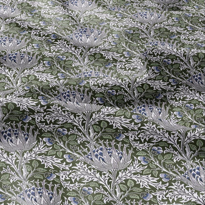 William Morris Artichoke 100% LINEN Art and Crafts Fabric - Victorian 200gsm flax linen fabric botanical floral 2537