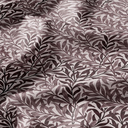 William Morris Willow Bough blue 100% LINEN Fabric - British linen floral upholstery home textile Victorian fabrics 3198