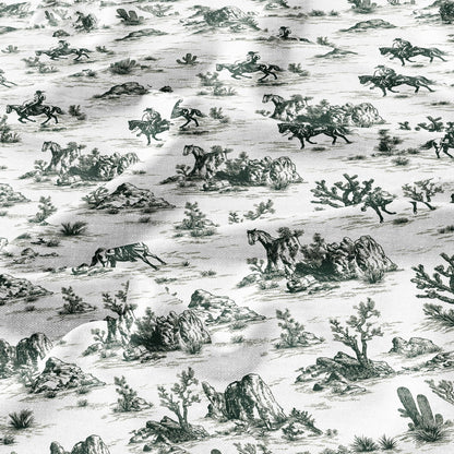 100% LINEN Fabric Cowboy in desert cactus - linen Fabric by the Yard by LithuanianLinen for upholstery dressmaking curtains home textile