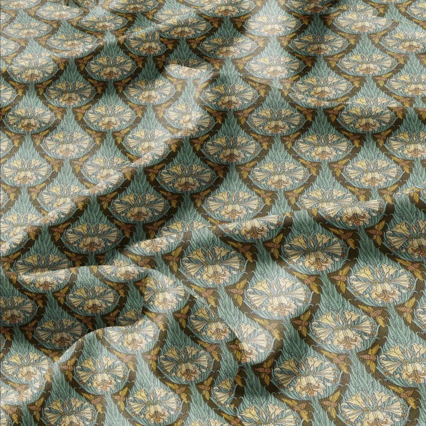 100% linen Cicada prints fabric for Curtain Upholstery Cushion - Butterfly floral print fabric for dress making sewing