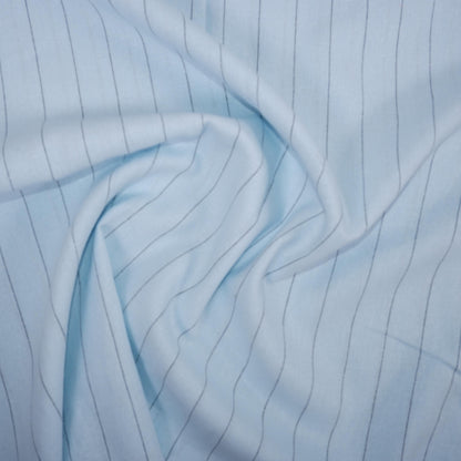 Premium Linen striped Fabric in pale pink | Toulouse stripe Medium weight multicolor stripes  Copenhagen Stripe