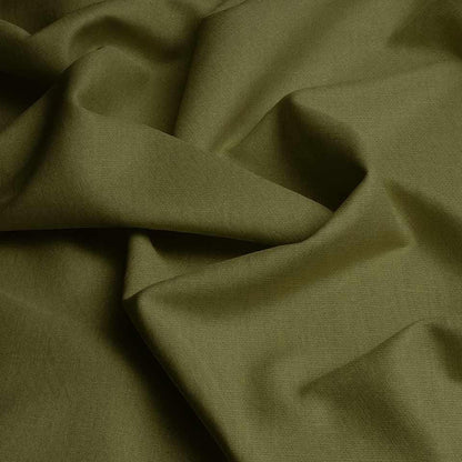 100% linen fabric Heavy weight 260gsm Prewashed  Moss green T904