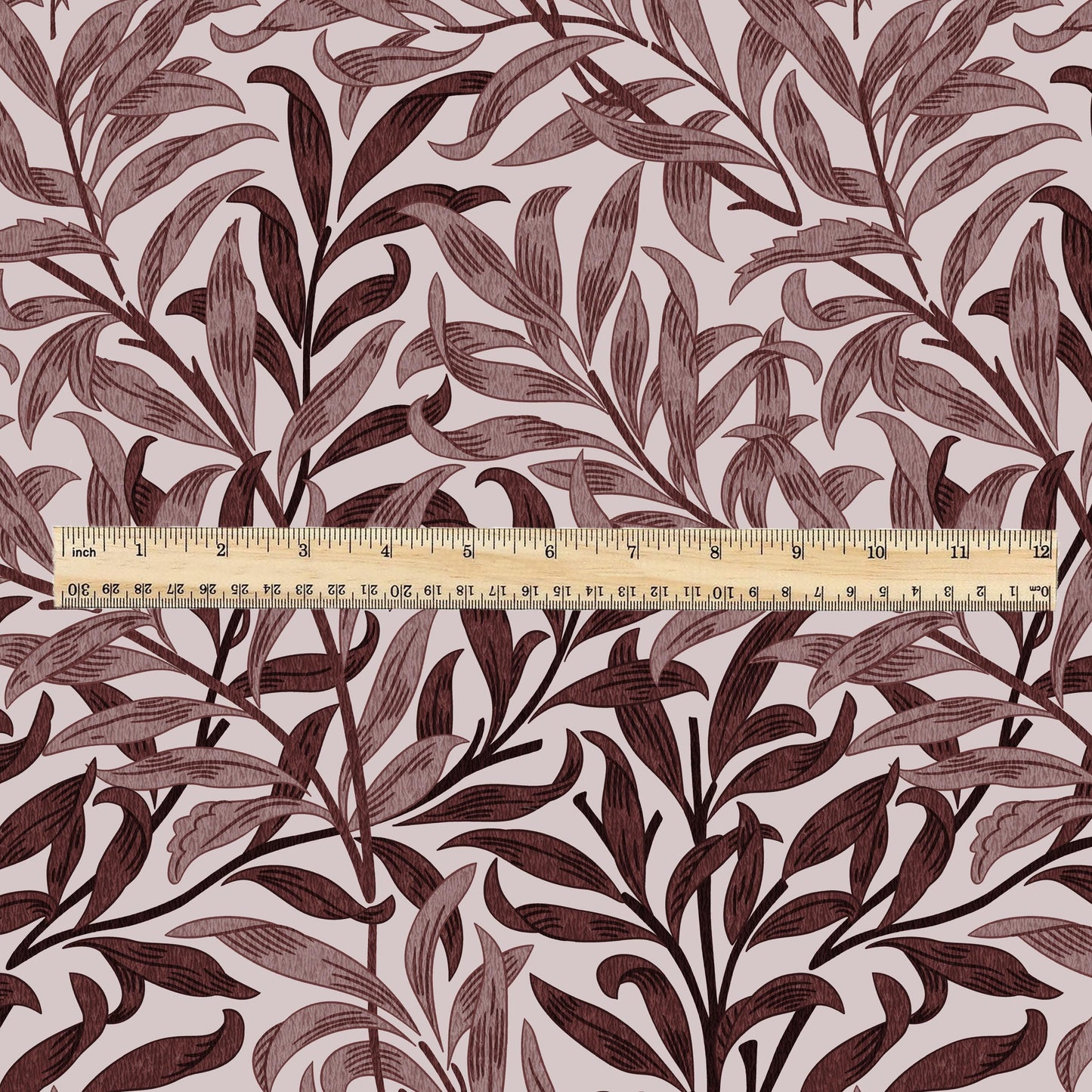 William Morris Willow Bough blue 100% LINEN Fabric - British linen floral upholstery home textile Victorian fabrics 3198
